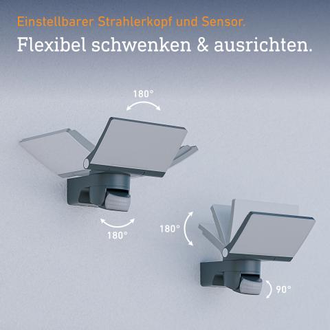 STEINEL XLED home 2 S schwarz